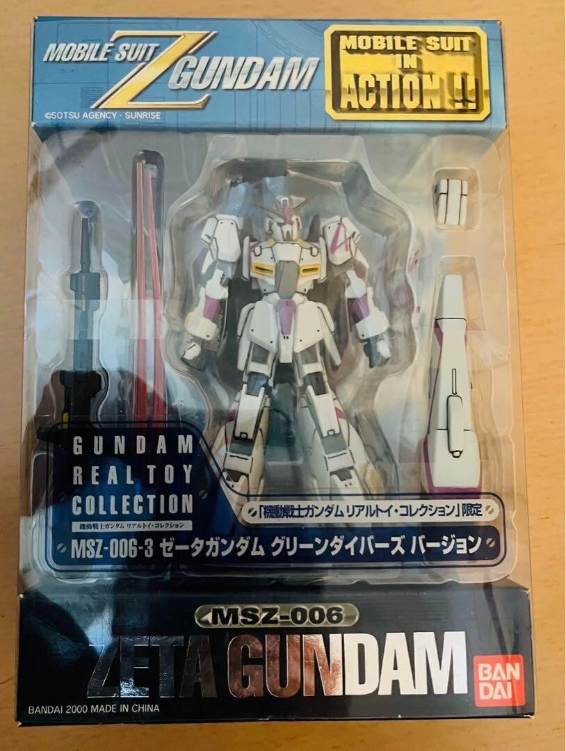 GUNDAM Zeta Green Divers Asshimar MIA MS Mobile Suit In Action