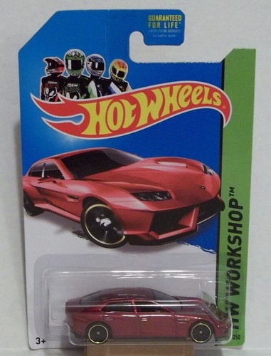 HOT WHEELS LAMBORGHINI ESTOQUE #197 RED 2014 HW WORKSHOP DIECAST CAR NRFP hwe - Picture 1 of 2