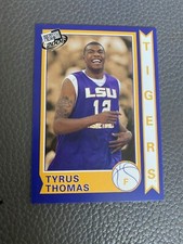 2006 Press Pass Basketball Old School #12 Tyrus Thomas - LSU Tigers