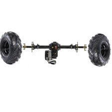 ATV Quad 34" Differential Rear Axle Kits 48V 1000W Motor 145/70-6 Tire Wheel Hub