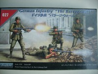 "Tristar 35027 German Infantry \"The Barrage Wall\" Wwii Figurensatz - 1:35"
