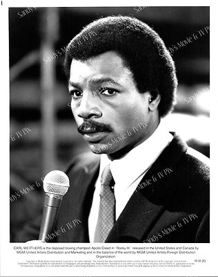 CARL WEATHERS Terrific ORIGINAL Movie Photo ROCKY III