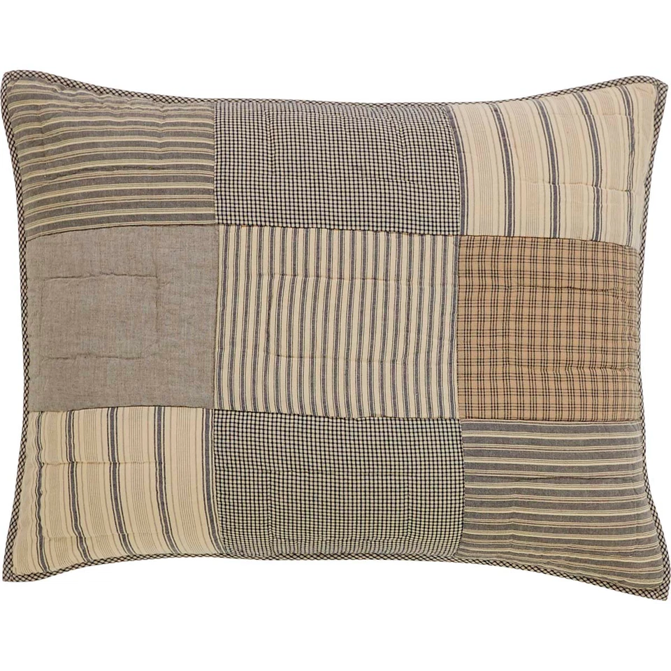 Edredón de carbón VHC Sawyer Mills (tamaño y accesorios a tu elección) a cuadros de granja Foto 4 de 4