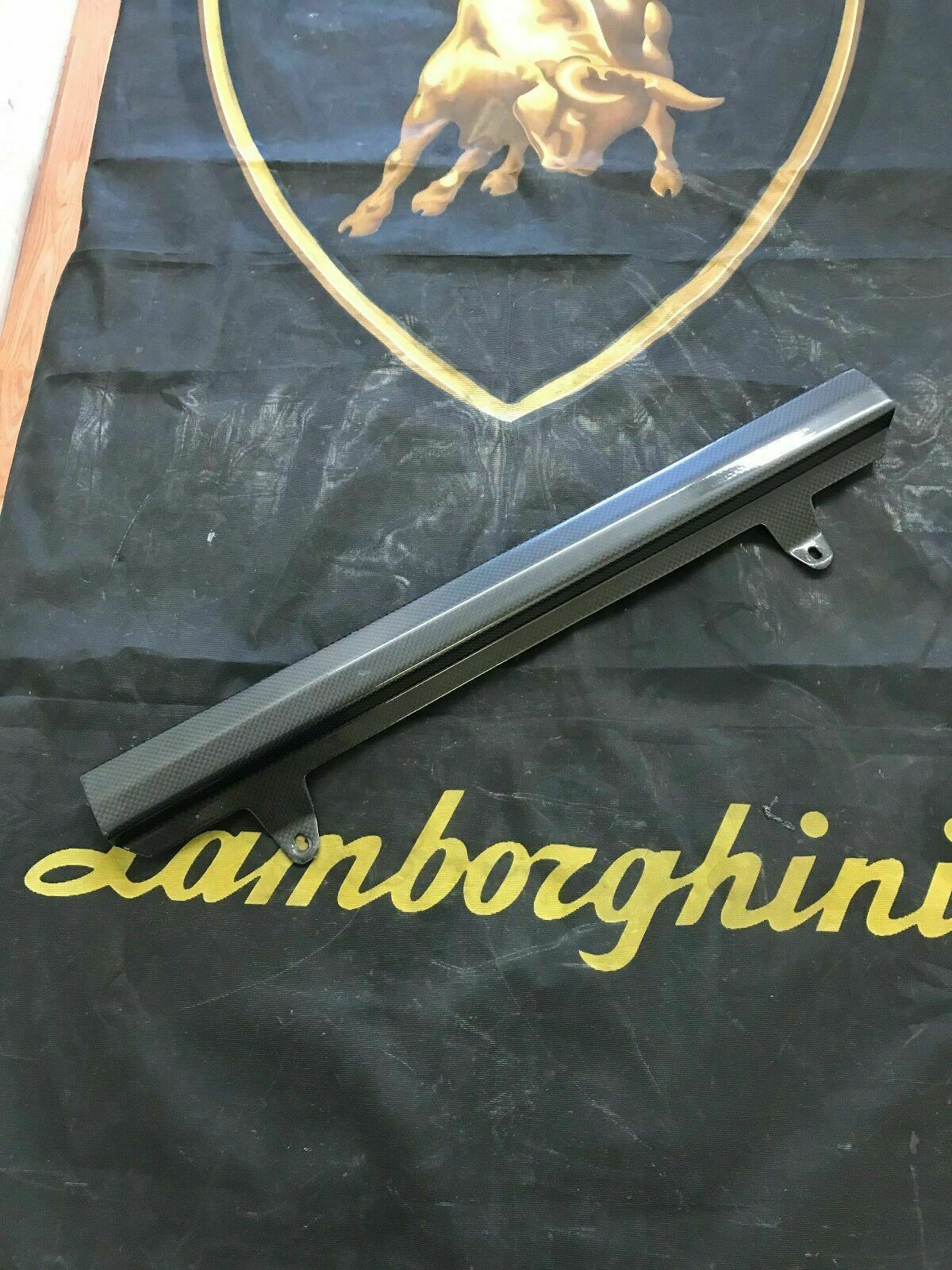 LAMBORGHINI MURCIELAGO ENGINE SPARK PLUG CARBON FIBER COIL COVER OEM 07M103908 