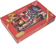 Christmas Jigsaw Puzzle 1000 Piece Santa's Holiday Gathering Festive Tree Gifts