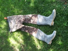 HERTER'S  Brown Chest Waders Sz 8 boots