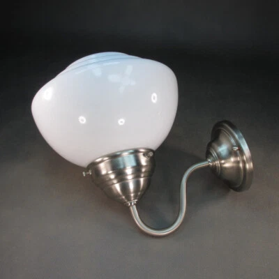 Berliner Messing Wandlampe Retro Wandleuchte Antik Flurlampe Vintage Lampe Nr. 2 - Bild 1 von 4