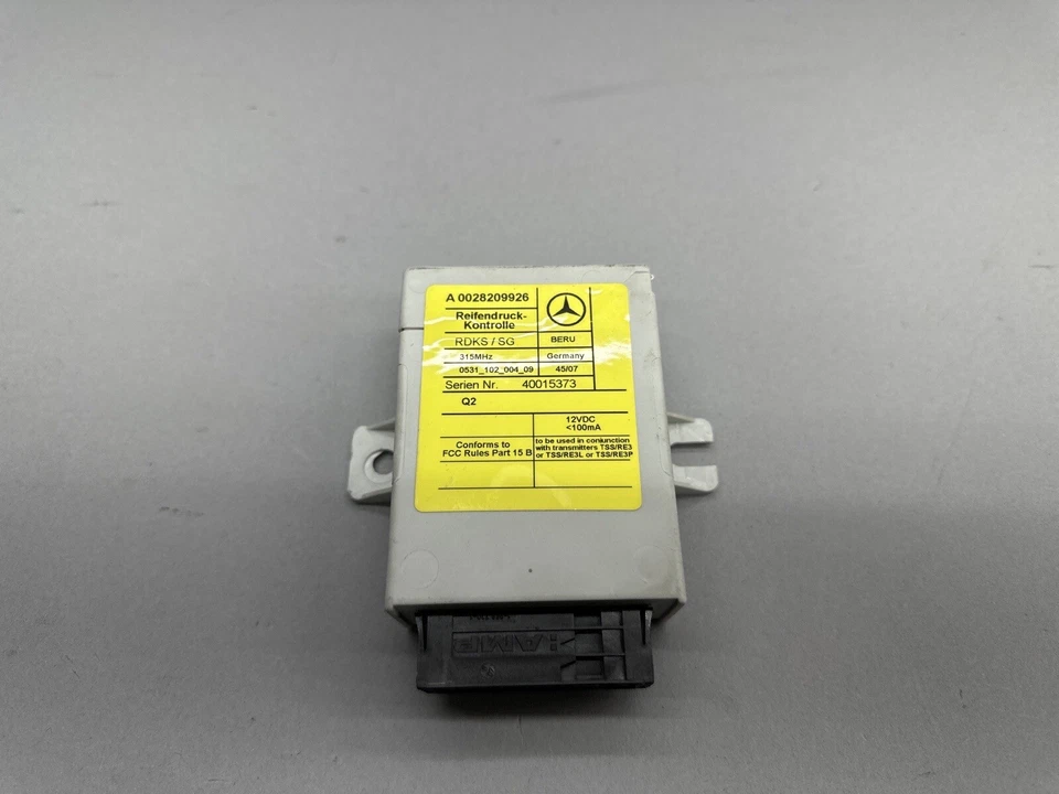 03-05 Mercedes R230 SL55 SL500 Sistema de Monitoreo de Presión de Neumáticos Receptor TPMS Fabricante de Equipo Original Foto 2 de 4