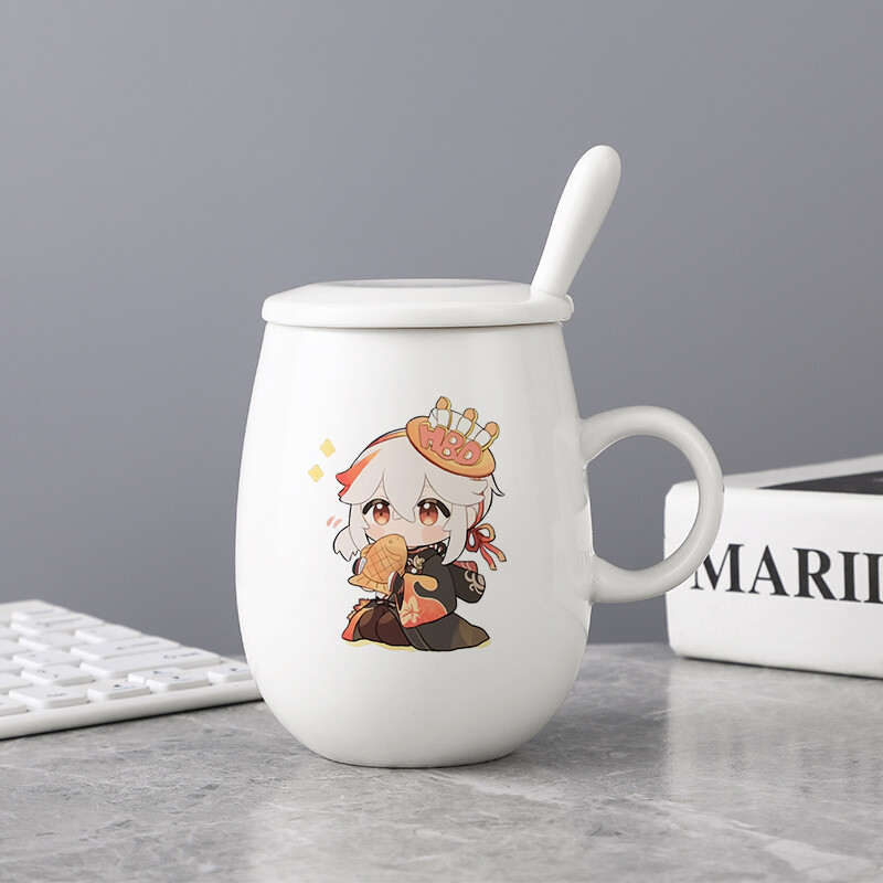 Cosplay Ceramics Student gamecharacter Coffee Cup Fashion Water Couples Gift #6