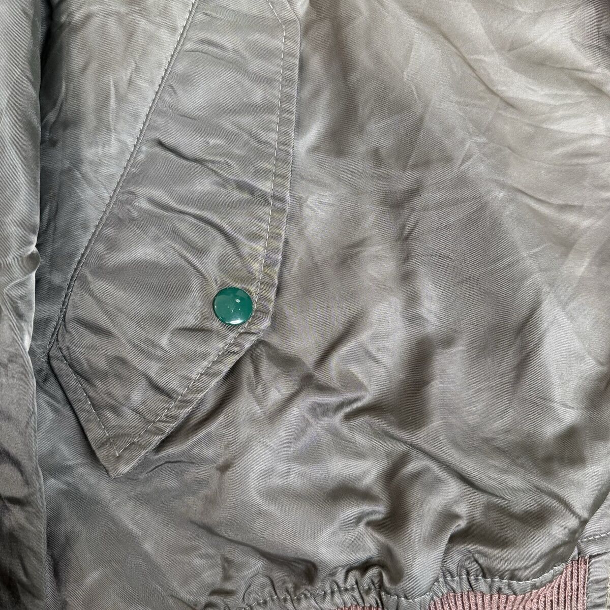 Vintage MA-1 Jim Watkins NASA Apollo Jacket Flyers Flight F Vintage MA-1 Jim Watkins NASA Apollo Jacket Flyers Flight F