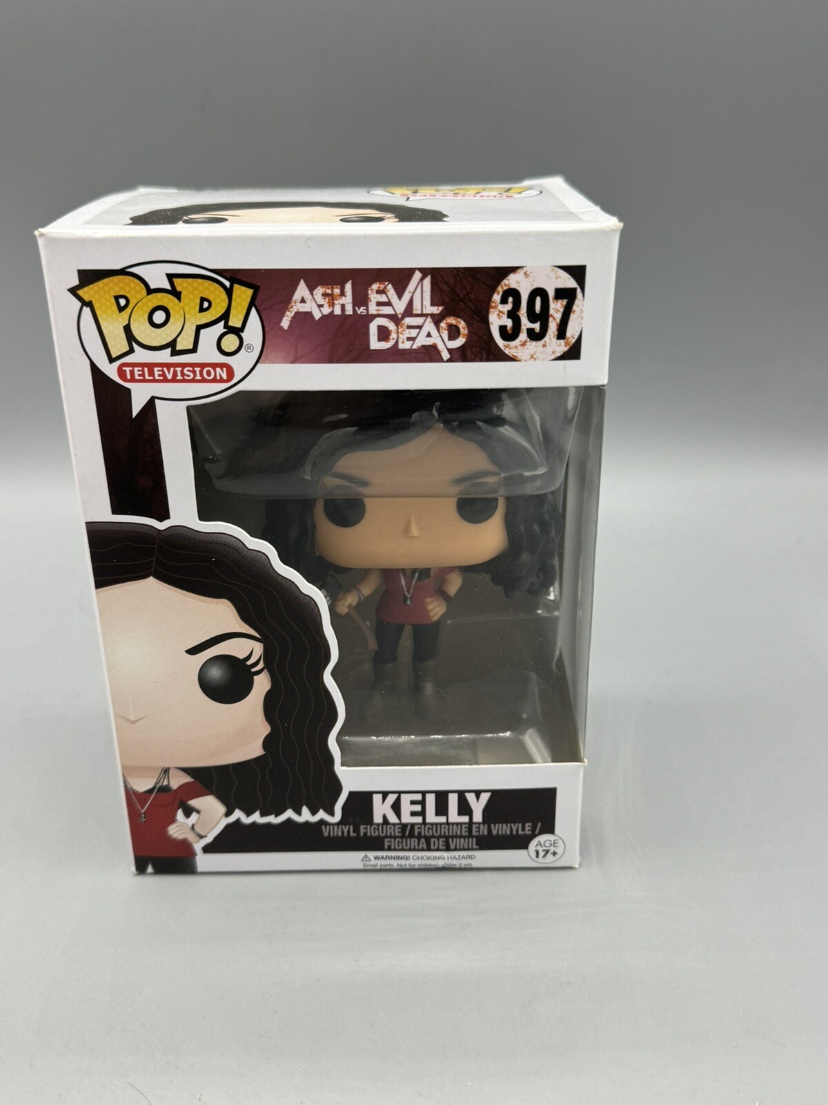 Figura De Vinilo Funko Pop Ash Vs Evil Dead Kelly #397 2016 Caja Dañada