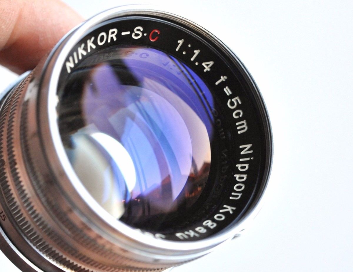 NIKON Nikkor-S.C 5cm (50mm) f/1.4 Leica LTM Screw Mount w/ M NIKON Nikkor-S.C 5cm (50mm) f/1.4 Leica LTM Screw Mount w/ M