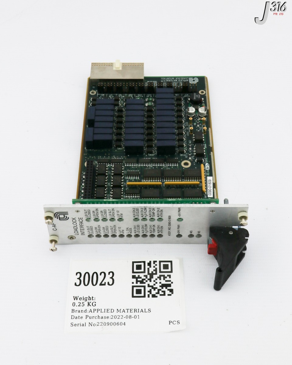 an 30023 APPLIED MATERIALS PCB ASSY, LOADLOCK INTERFACE, C-AP 0090