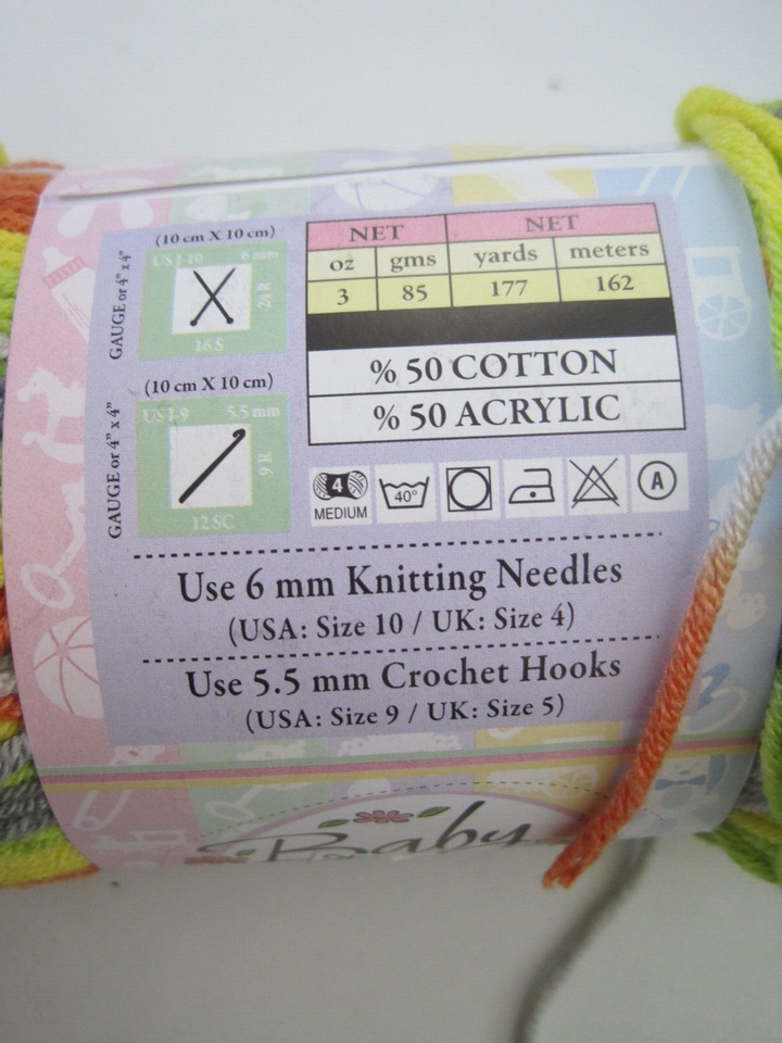 Hushabye Hombre Tooty Fruity Baby Bee Yarn eBay