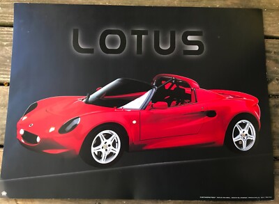 Lotus Elise Poster 2000 Tangerine Press 24