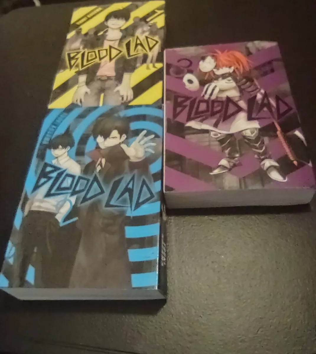 Blood Lad, Vol. 1, 3 , 5, 6, by Yuuki Kodama, English Manga (2014,  Paperback) 9780316376723