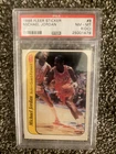 1986-87 Fleer Michael Jordan Rookie RC Basketball Card PSA 8 -