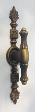 Ornate Brass French Provincial Antique Hardware Drawer Pull Cabinet Handle Knob