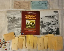 Lot Of Vintage Tabletop Games - Strategy & Tactics Magazine & Pieces