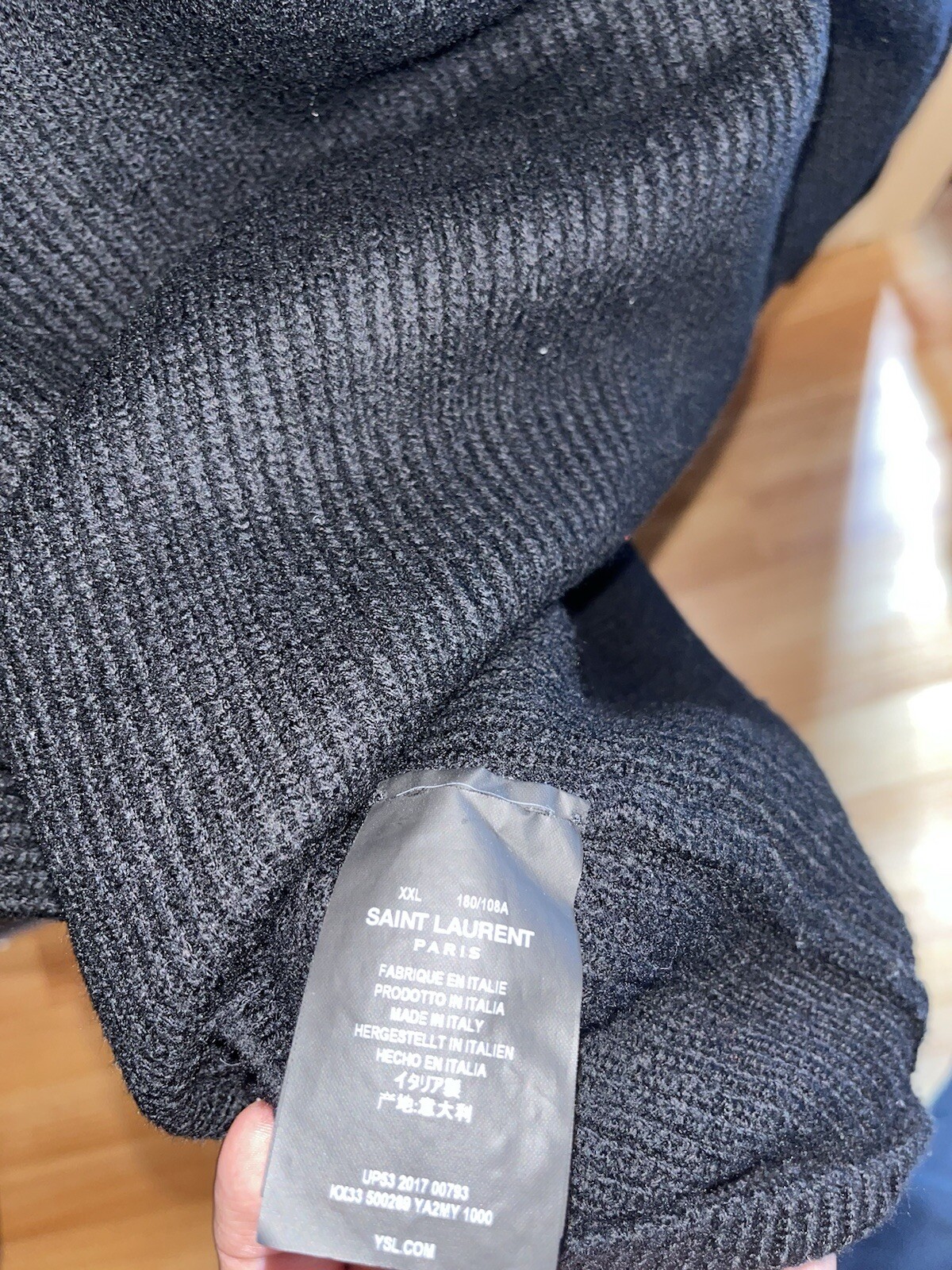 saint laurent knitwear XXL