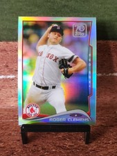 2021 Roger Clemens Topps Series 1 Holo 70 Years of Topps Chrome 70YTC-64 Red Sox