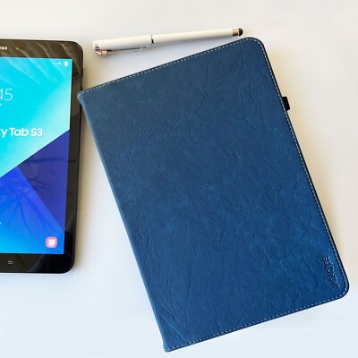Lenovo Tab M10 PLUS 3rd Gen (10.6'') Leather Tablet Cover Stand Case Protective Cover