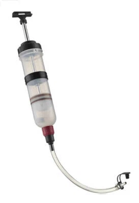 ASTA Kfz Hand Pumpe 1500 ml Wasser Öl Getriebeöl Motoröl Hinterachsöl Kühlflüssigkeit