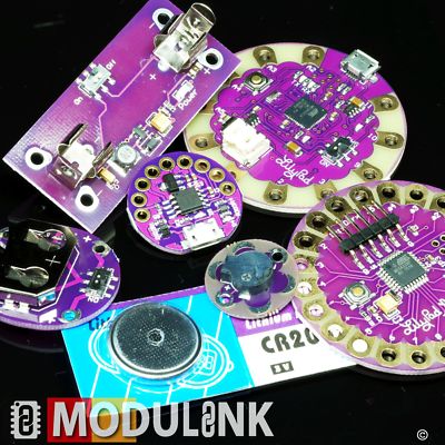 Lilypad Arduino VIEL AUSWAHL Shield Wearable leitfähiger Draht Garn DIY Kleidung