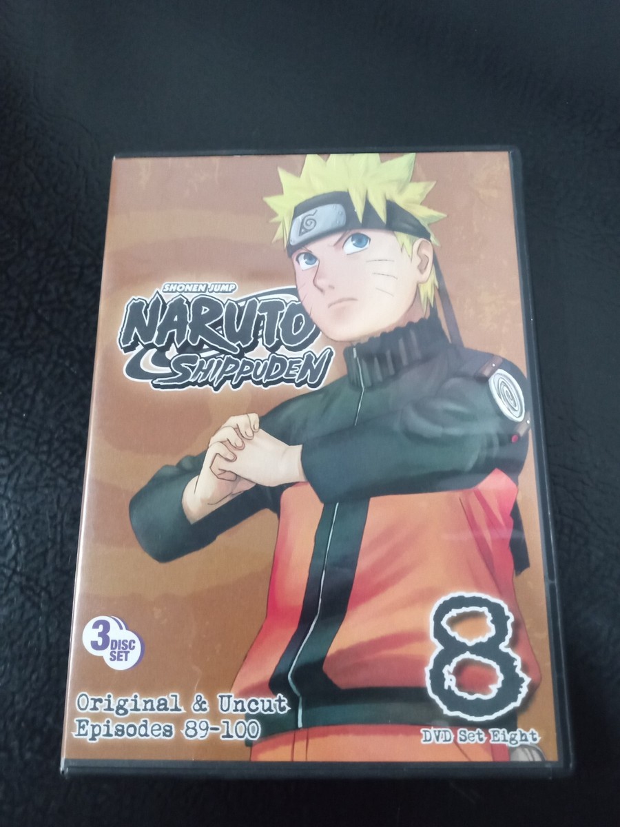 Naruto Shippuden - Vol 8 (Ep 89-100) | eBay