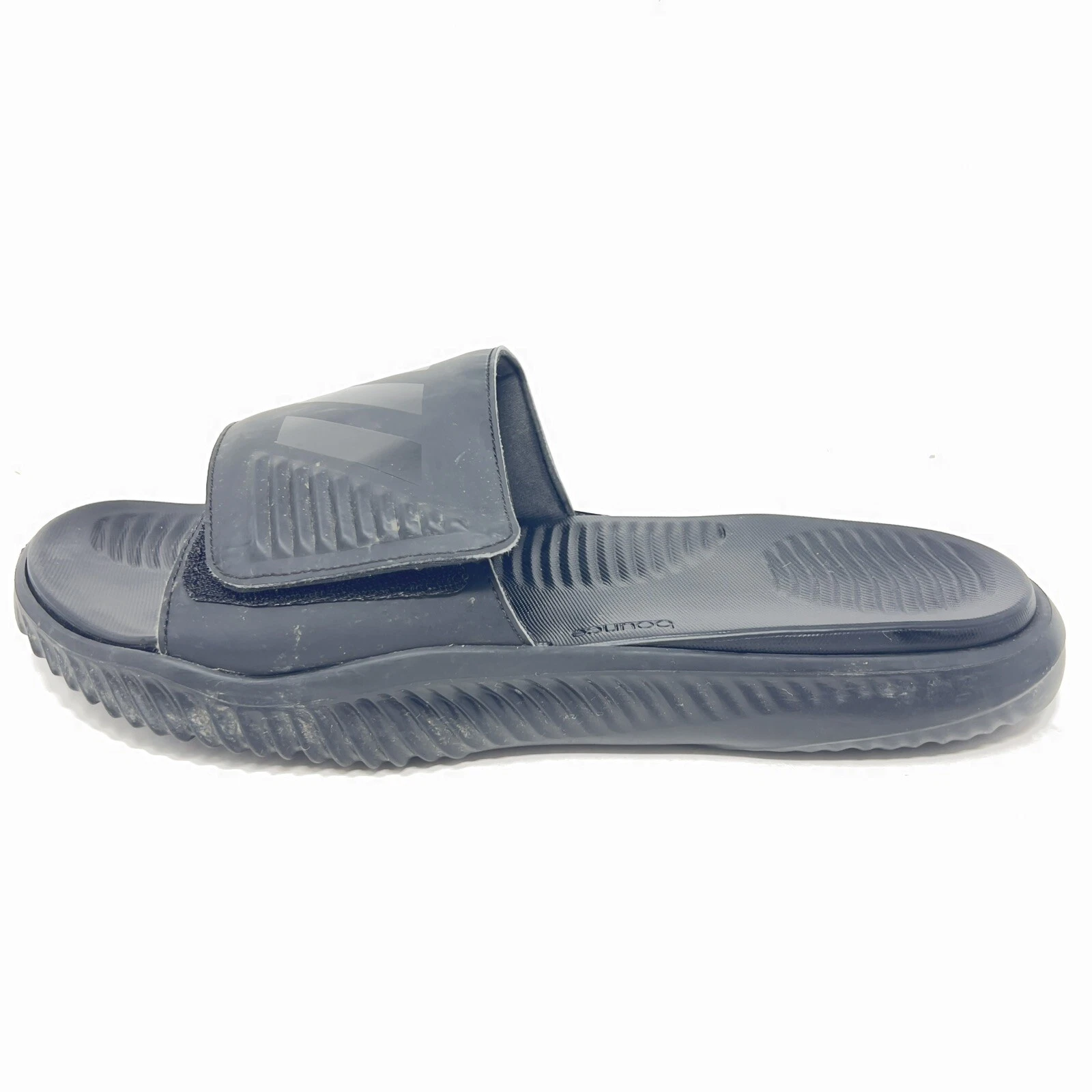 Sandali da uomo Adidas Alphabounce B41720 neri casual taglia 13