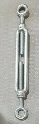 Turbuckles Galvanized Stainless Steel Eye / Hook M06 DIN 1480 ~ Lot of 7