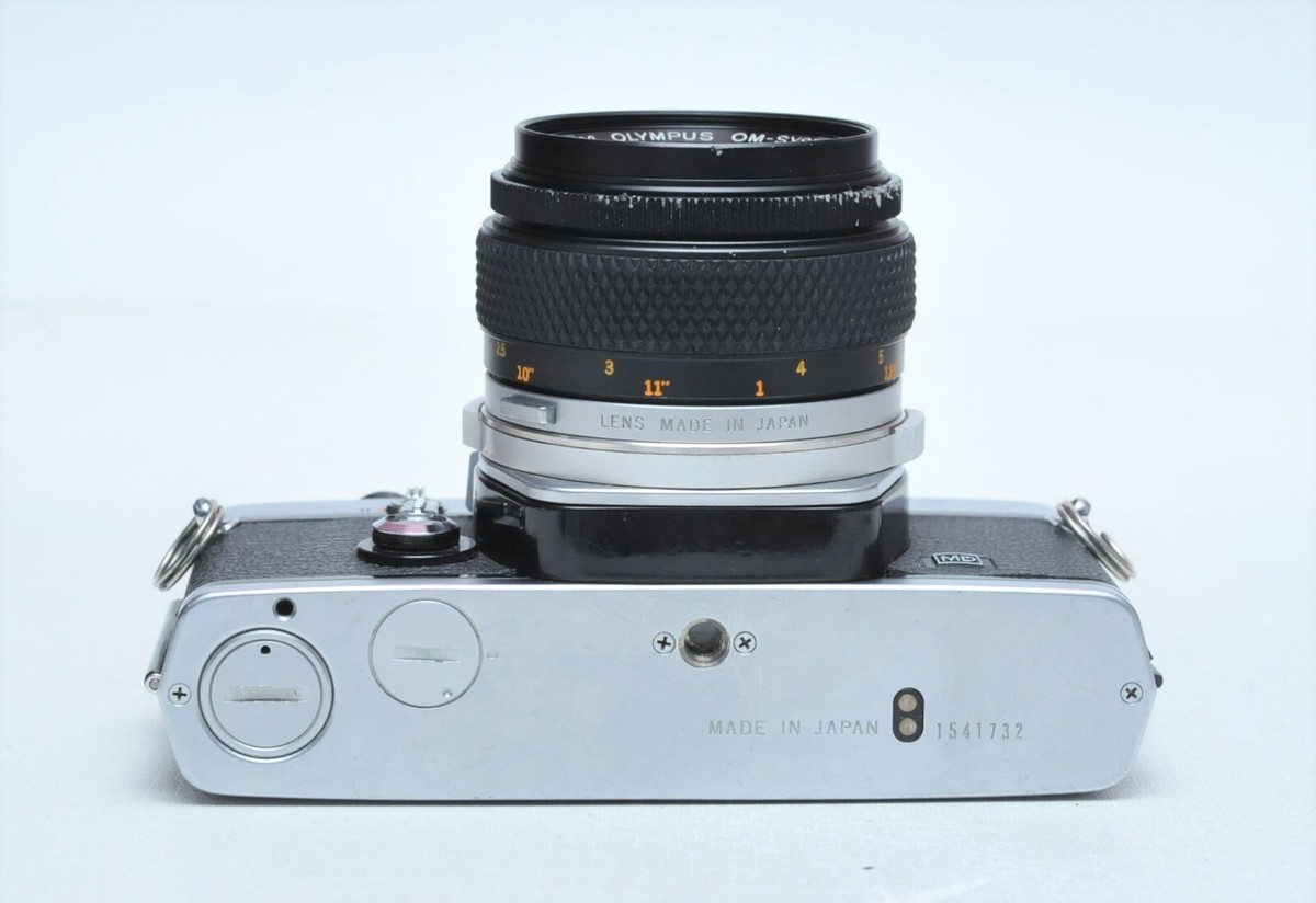 ★OLYMPUS OM-1 + ★ MACRO 50mm Olympus OM-1 MD SLR Film Camera W/50mm F3.5 Macro Lens Kit