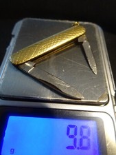 or Lot n°120 extrêmement rare  OR 18k bijoux  ou fonte