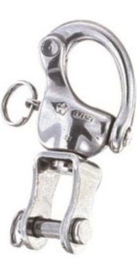 Wichard HR Snap Shackle With Clevis Pin Swivel - Silver