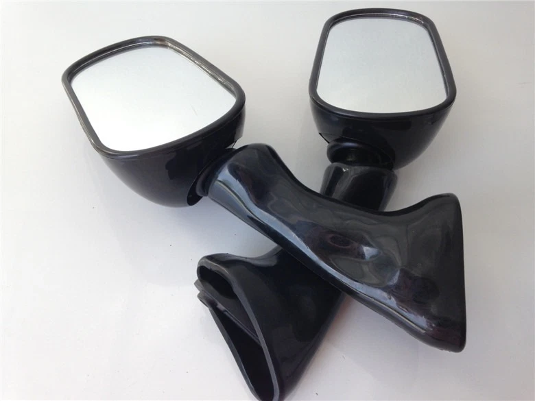 Espejos retrovisores de carreras negros para Honda CBR 600 F2 F3 1991-1998/1993-1997 Honda CBR900RR Foto 3 de 4