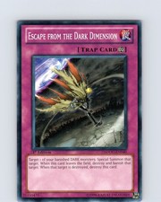 Yu-Gi-Oh Escape From The Dark Dimension SDDC-EN040 1st Edition Common Card NM