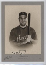 2005 Donruss Studio Portraits Zenith White Black & 18/35 Lance Berkman 7ov