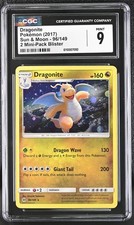 Dragonite 2017 Sun & Moon #96/149 CGC 9
