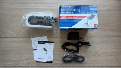 ACASIS USB 3.0 & eSATA zu SATA Externe Festplatte Dockingstation 2,5/3,5 Zoll HDD