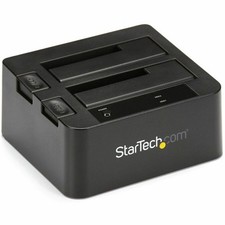 StarTech USB 3.1 10Gbps Dual-Bay Dock for 2.5"/3.5" SATA SSD/HDDs