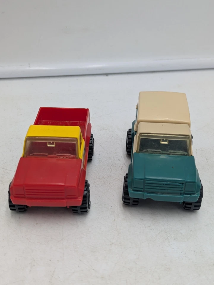 De colección 1978 Tonka Mini Camiones Lote de 6 Vehículos Diecast Camioneta Pickup Van Grúa Japón Hong Foto 4 de 4