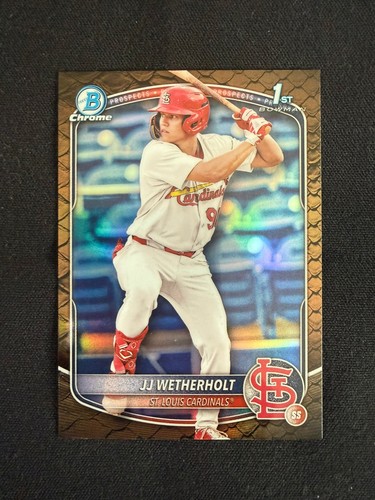 JJ Wetherholt [Reptilian] #BCP-22 2025 Bowman Chrome Prospects card