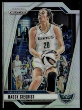 2024 Panini Prizm WNBA #94 Maddy Siegrist Silver Prizms