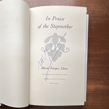 Product Image: In Praise of the Stepmother Mario Vargas Llosa 1st Ed 1990 Signed HC DJ