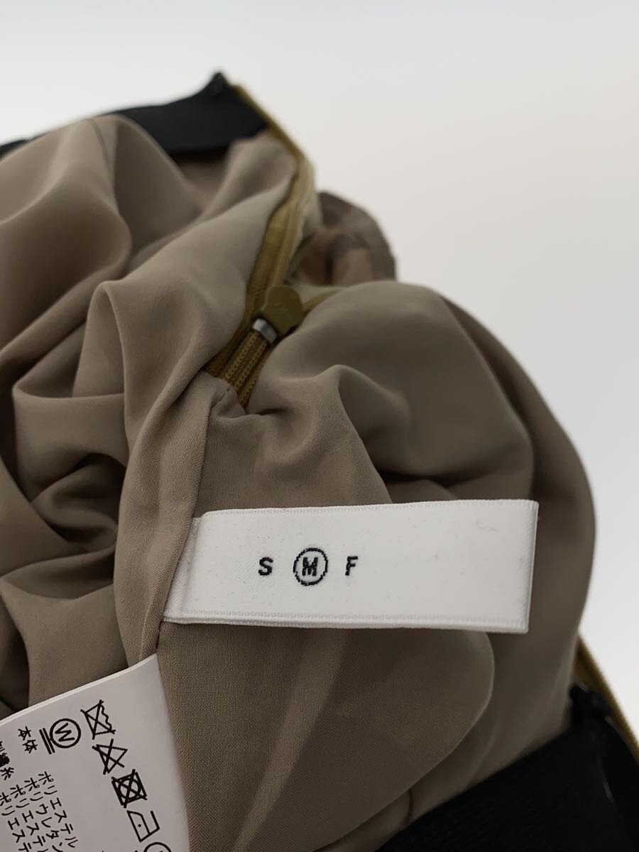 AMERI Long Skirt M Polyester KHK Allover Pattern … - image 5