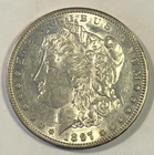 1897s Morgan Silver Dollar, Uncirculated with Free Shipping!