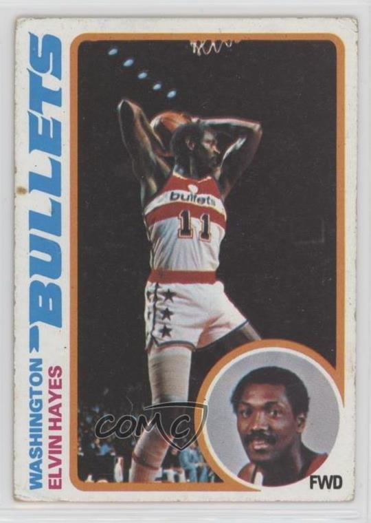 1978-79 Topps Elvin Hayes #25 HOF 12lt