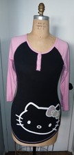 Large Hello Kitty SANRIO Long Sleeve Nightgown