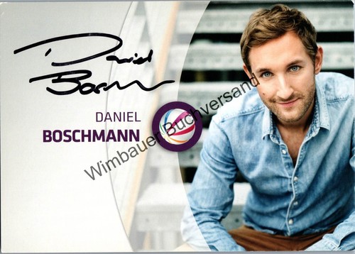 Original autograph Daniel Boschmann // autograph signed signed signee Boschma