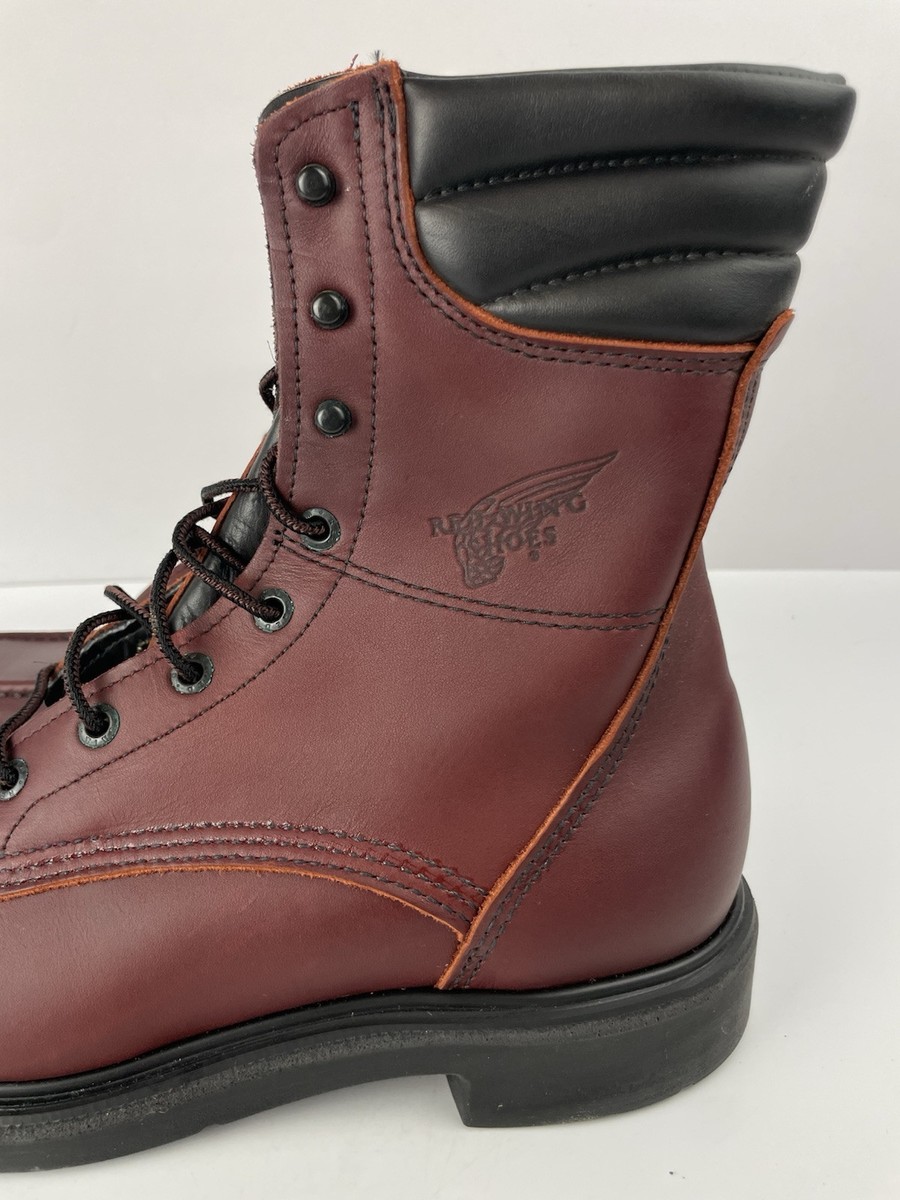 Red Wing 402 Classic Supersole Plain Toe Moc Toe Boots Men's Size